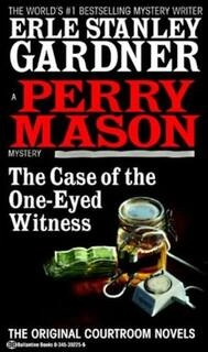 A perry mason the case of the one-eyed witness (used,paper back, good condition)