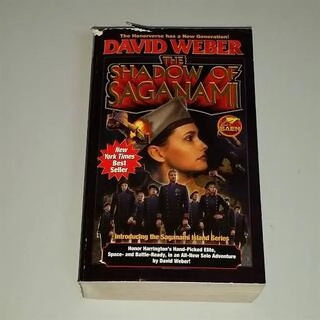 the shadow of saganami (used,paper back, good condition)