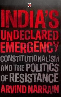 india's undeclared emergency (used,hard cover,good condition)