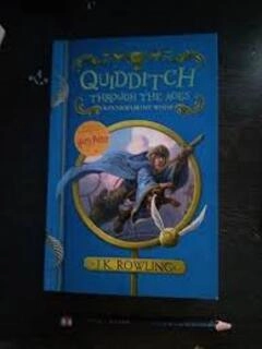 quidditch through the ages (used,hard cover,good condition)