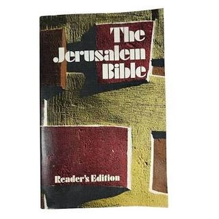 the jerusalem bible (used,paper back, good condition)