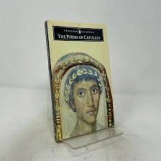 the poems of catullu (used,paper back, good condition)