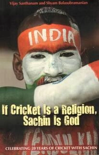 if cricket is a religion, sachin is god (used,paper back, good condition)
