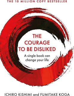 the courage to be disliked (used,hard cover,good condition)