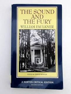 The Sound And The Fury (used, paper back, good condition)