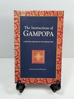 the instructions of gampopa (used,paper back, good condition)