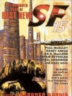 the mammoth book of best new sf 15 (used,paper back, good condition)