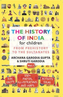 the history of india for children (used,paper back, good condition)