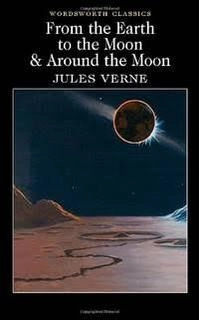 from the earth to the moon & around the moon (used,paper back, good condition)