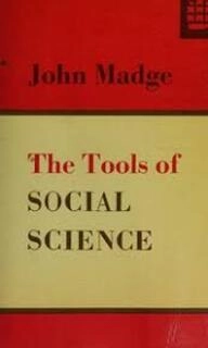 the tools of social science (used,paper back, good condition)