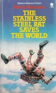 the stainless steel rat saves the world (used,paper back, good condition)