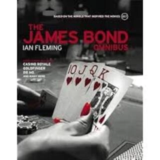 the james bond omnibus001 (used,paper back, good condition)