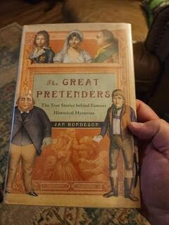 the great pretenders (used,hard cover,good condition)