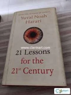 21 lessons for the 21st century (used,hard cover,good condition)