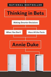 thinking in bets (used,hard cover,good condition)