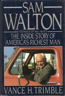 sam walton founder of wal-mart (used,hard cover,good condition)