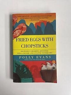 fried eggs with chopsticks (used,paper back, good condition)