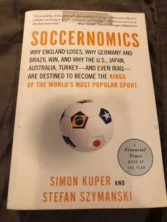 soccernomics (used,paper back, good condition)