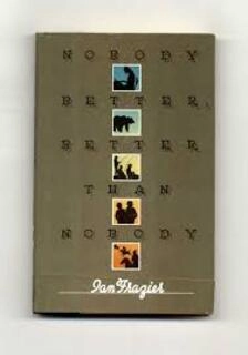 nobody better,better than nobody  (used,hard cover,good condition)