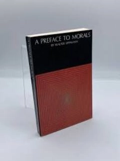 A preface to morals (used,paper back, good condition)