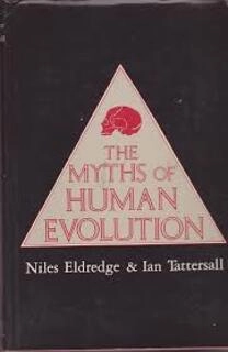the myths of human evolution (used,paper back, good condition)