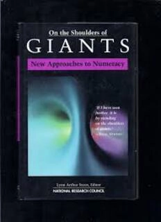 on the shoulders of giants (used,hard cover,good condition)