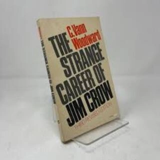 the strange career of jim crow third revised edition (used,paper back, good condition)