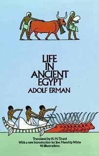 life in ancient egypt (used,paper back, good condition)