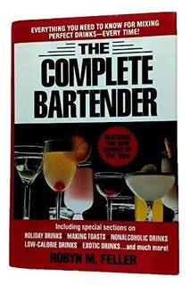 the complete bartender (used,hard cover,good condition)