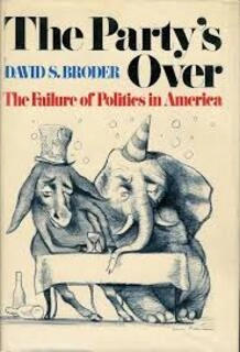 The party's over (used,paper back, good condition)