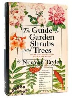the guide to garden shrubs and trees (used,hard cover,good condition)
