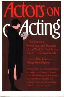 actors on acting (used,paper back, good condition)