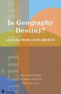 is geography destiny? (used,paper back, good condition)