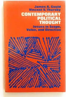 contemporary political thought (used,paper back, good condition)