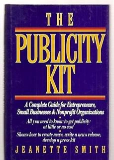 the publicity kit (used,paper back, good condition)