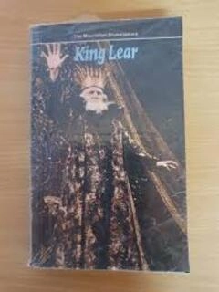 the macmilian shakespeare king lear (used,paper back, good condition)
