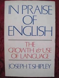 In praise of english (used,paper back, good condition)
