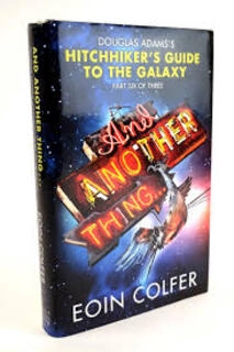 hitchhiker's guide to the galaxy (used,hard cover,good condition)