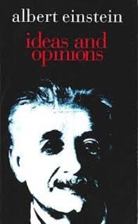Ideas and opinions (used,paper back,good condition)