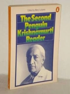 the second penguin krishnamurti reader (used,paper back, good condition)