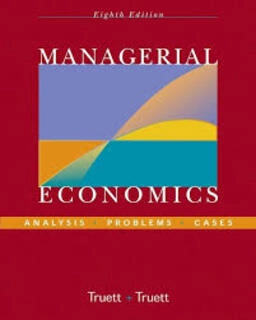 managerial economics  (used,hard cover,good condition)