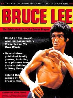bruce lee the celebrated life of the golden dragon (used,paper back, good condition)