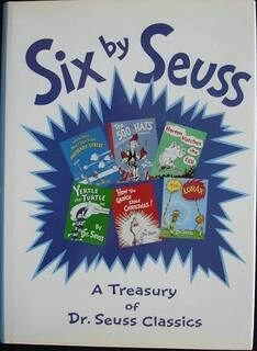 six by seuss a treasury (used,paper back, good condition)