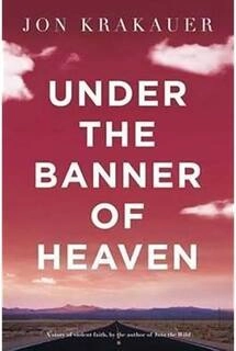 under the banner of heaven (used,paper back, good condition)