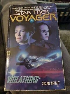 star trek voyager violations (used,paper back, good condition)