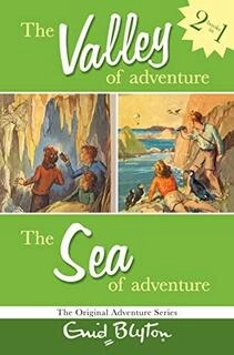 the valley of adventure and the sea of adventure (used , paper back , good condition)