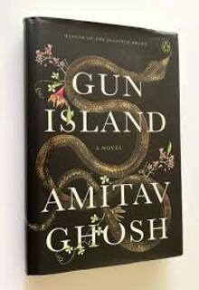 gun island (used,hard cover,good condition)