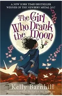 the girl who drank the moon (used , paper back , good condition)