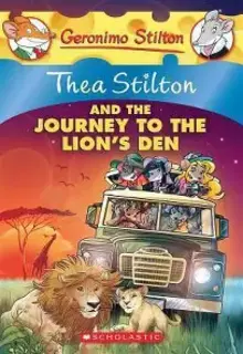 thea stilton and the journey to the lions den (used , paper back , good condition)