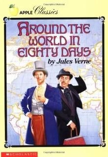 around the world in eighty days (used , paper back , good condition)